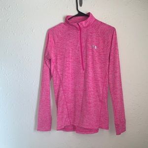 Under Amour Pink Quarter Zip